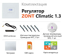 ZONT Climatic 1.3 Погодозависимый автоматический GSM / Wi-Fi регулятор (1 ГВС + 3 прямых/смесительных) с доставкой в Владимир
